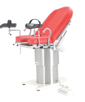 Masa ginecologica cu 3 sectiuni si reglaj electric prin 3 motoare