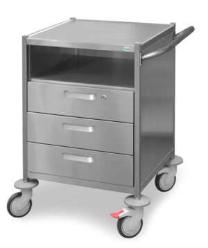 Troliu mobil anestezie din inox
